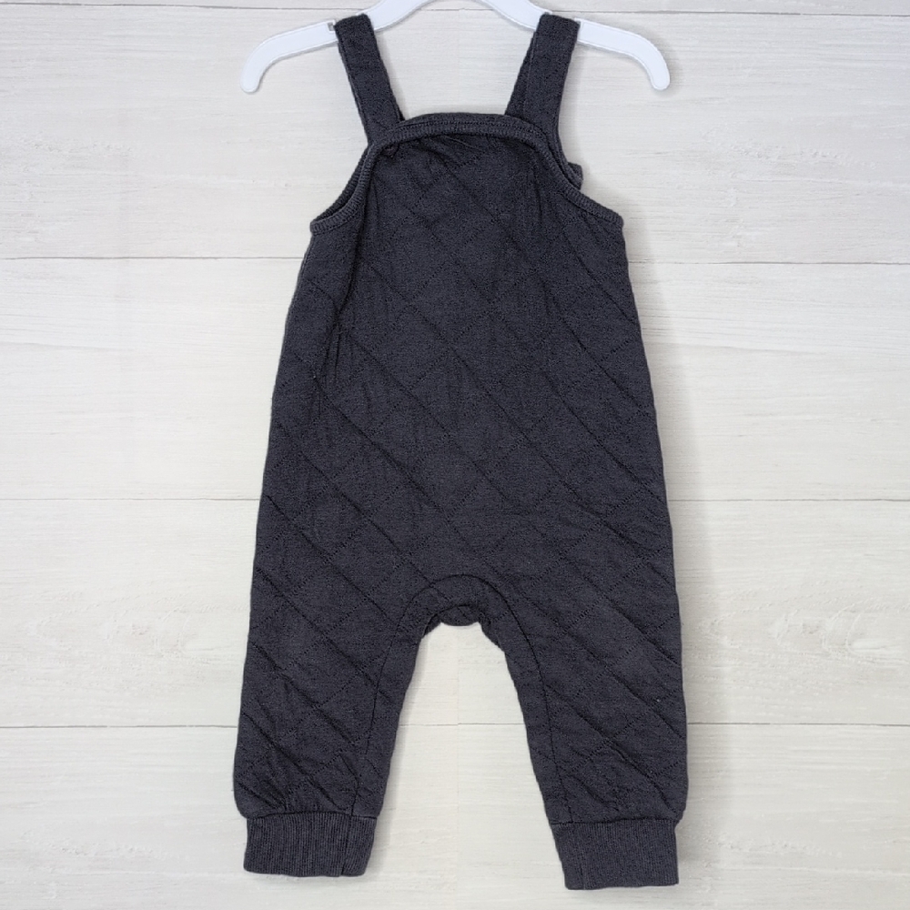 Hanna Andersson Dark Gray Kids Overalls